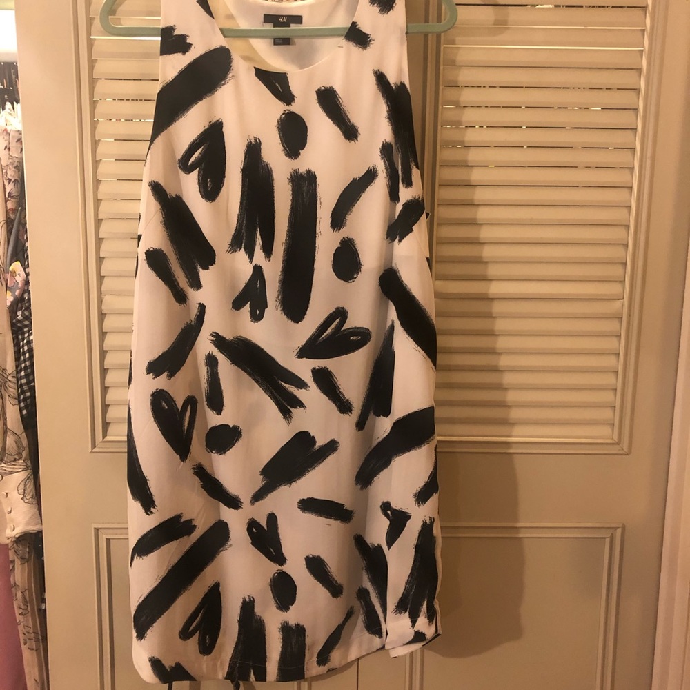 Paint swatch shirt dress